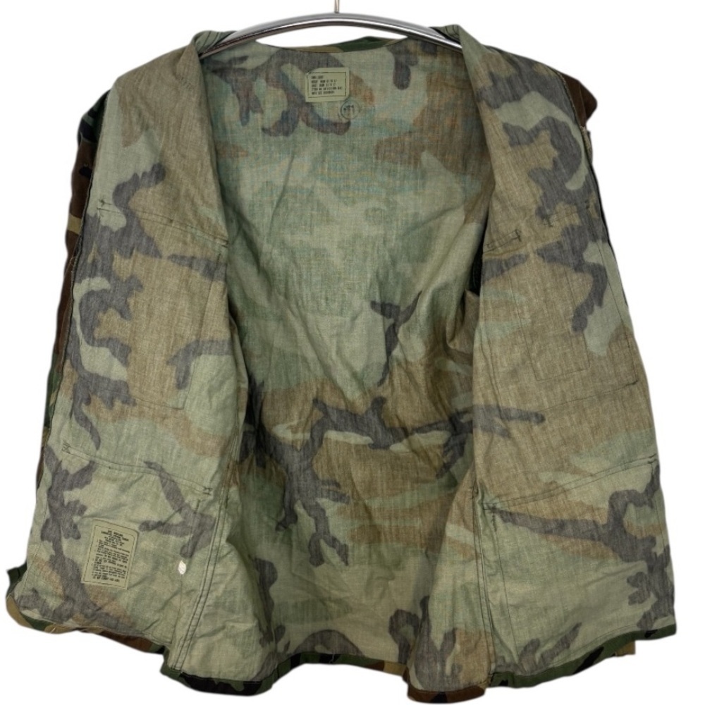 BDU Men's Woodland Camouflage Pattern Button Down Military & Field Jacket Size S - Picture 5 of 9